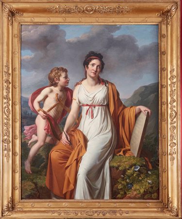 Marie-Guilhemine Benoist (1768 Parigi-1862 Parigi), Ritratto di Madame de...