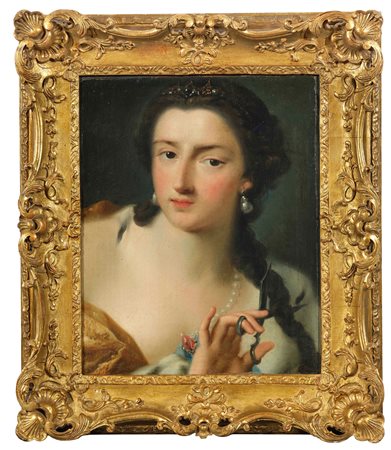 Rosalba Carriera (1673 Venezia-1757 Venezia), Ritratto della Contessa...