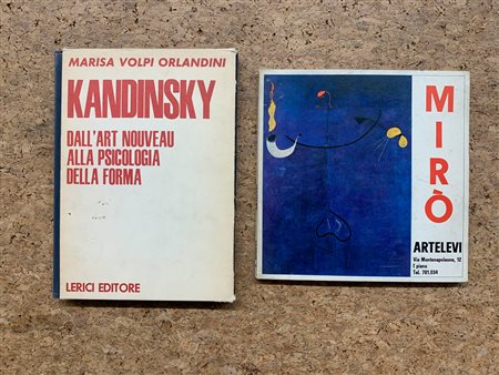 WASSILY KANDINSKY E JOAN MIRÓ - Lotto unico di 2 cataloghi