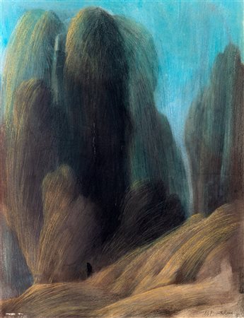 Ubaldo Bartolini (Montappone 1944)  - Paesaggio, 1992