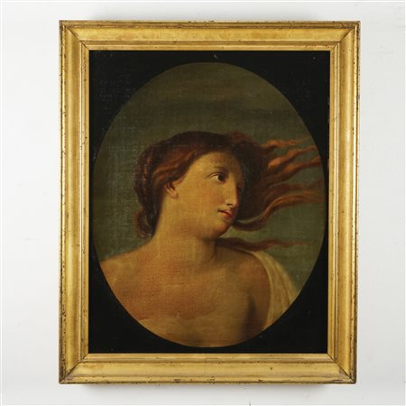 Pittore della fine del XIX secolo Galatea olio su tela, cm. 62,5x50 (lieve...