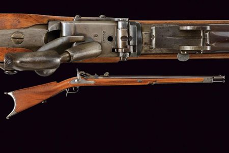 Fucile Milbank-Amsler a retrocarica Mod. 1851/63