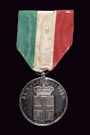 Medaglia al Valore Civile in argento