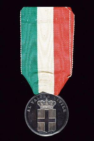 Medaglia al Valore Civile in argento