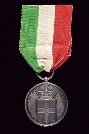 Medaglia al Valore Civile in argento