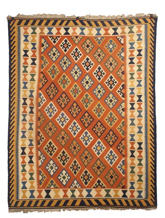 TAPPETO KILIM manifattura orientale 198x150 cm.