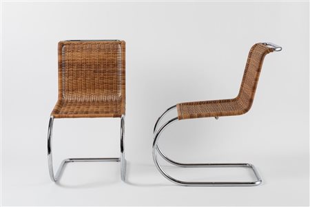 LUDWIG MIES VAN DER ROHE - Due sedie