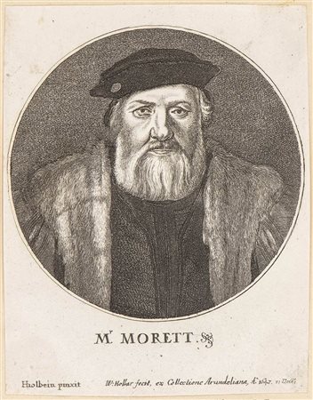 Wenceslaus Hollar (1607-1677) : QUATTRO RITRATTI DA HANS HOLBEIN IL GIOVANE