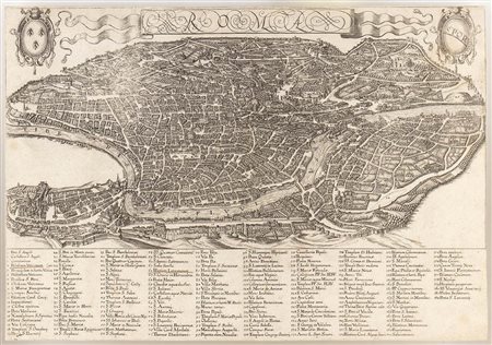 Johann Heinrich von Pflaumern (1585-1671) e
Wolfgang Kilian (1581–1662) ?: MAPPA DI ROMA