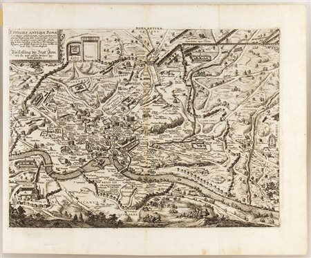 Joachim von Sandrart (1606-1688): VORSTELLUNG DER STATT ROM, 1679