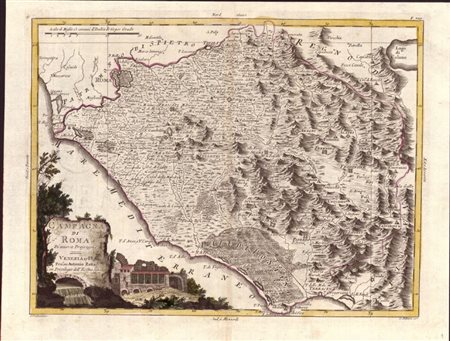 Antonio Zatta (1722-1797): CAMPAGNA DI ROMA