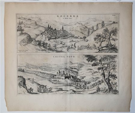 Joan Blaeu (1596-1673): NOCERRA/CASTEL NOVO