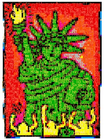 Ascii PopArt “Statue of Liberty”