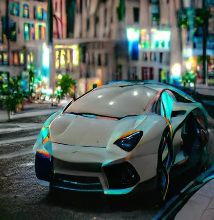 VqGan3Magnas ”Lambo in Town”