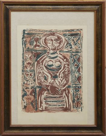 Massimo Campigli "Senza titolo" 1959
fotoincisione
cm 58x41
Firmata datata e num