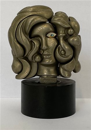 Miguel Berrocal "Portrait de Michéle (Opus 110)" 1969
Scultura multiplo in Zamak