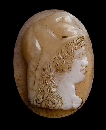 A neoclassical three-layered agate cameo. Paris.