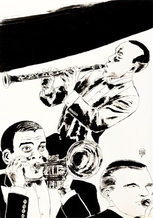 Guido Crepax - Jazz men, 1998