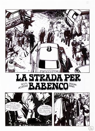 Nicola Mari - Dylan Dog - La strada per Babenco, 2005