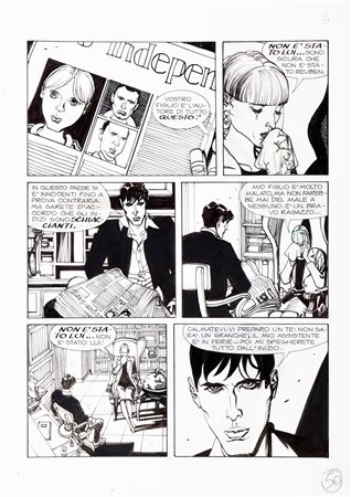 Nicola Mari - Dylan Dog - La strada per Babenco, 2005