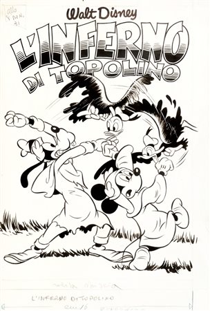 Michele Rubino - L'Inferno di Topolino, 1955