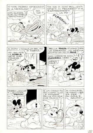 Romano Scarpa - Topolino e il Bip Bip -15, 1960