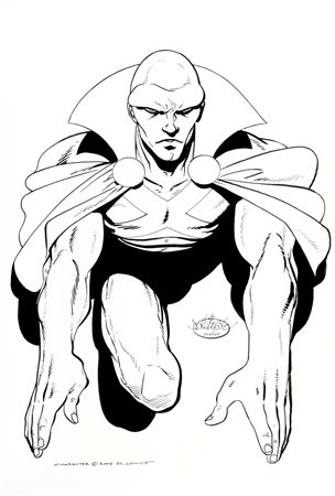 John Byrne - Martian Manhunter, 2007