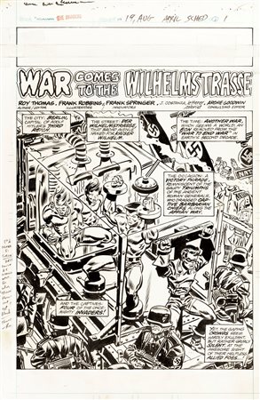 Frank Robbins - The Invaders - War Comes to the Wilhelmstrasse, 1977