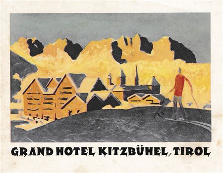 Wilhelm Nicolaus Prachensky (Innsbruck 1898 – 1956) Grand Hotel Kitzbühel...