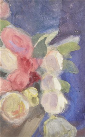 Hans Josef Weber-Tyrol (Schwaz 1874 – Meran/Merano 1957) Fiori rosa e...