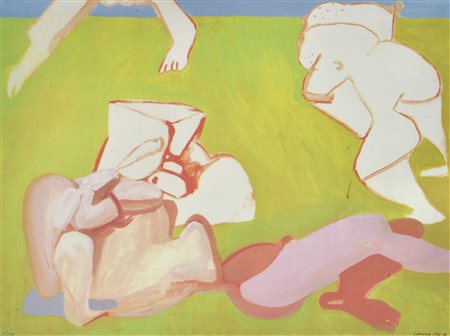 Maria Lassnig (Kappel am Krappfeld 1919 – Wien/Vienna 2014) Tre figure, 2005...