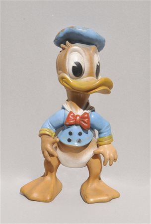 Walt Disney Paperino;Plastica, alt. 37 cm Timbro con data, Art. 110