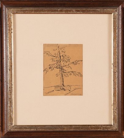 Piero Marussig (Trieste 1879 - Pavia 1937), “Albero”.