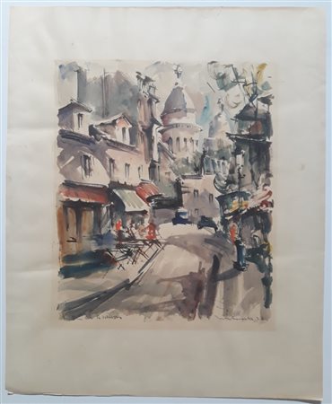 MONTANARINI GIUSEPPE Osimo 1889-Varese 1976 “Senza titolo” 