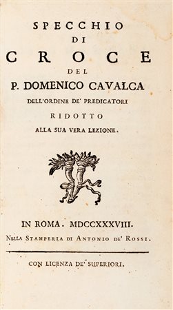 Religiosi - Cavalca, Domenico - Specchio di Croce