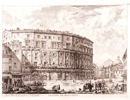 Roma - Piranesi, Giovanni Battista - Teatro di Marcello