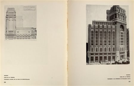 Architettura - Muguruza Otano, Pedro - Arquitectura Contemporánea en España. Tomo II. El arquitecto Muguruza - Ontaño. Prólogo por Francisco De Sagarzazu