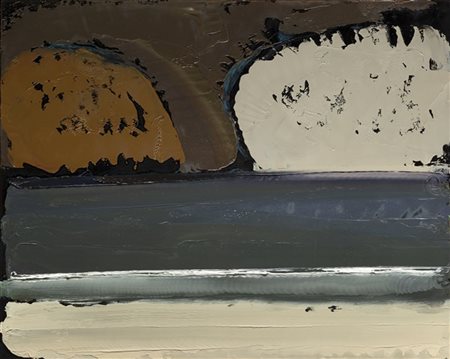 William Congdon "Mare 3 (Temporale)" 1993
olio su pannello
cm 40x50
Firmato, tit