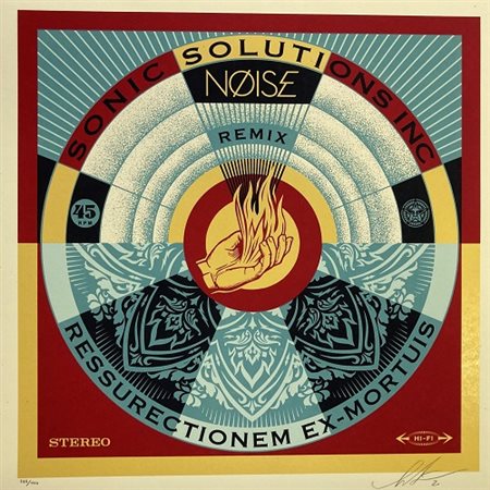 Obey Shepard Fairey “NØISE/SSI Resurrectionem Ex-Mortuis Remix”