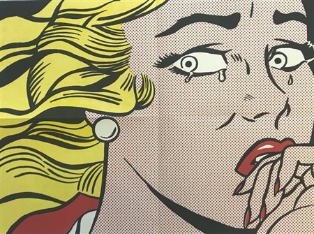 Roy Lichtenstein “Crying Girl Mailer” 1963