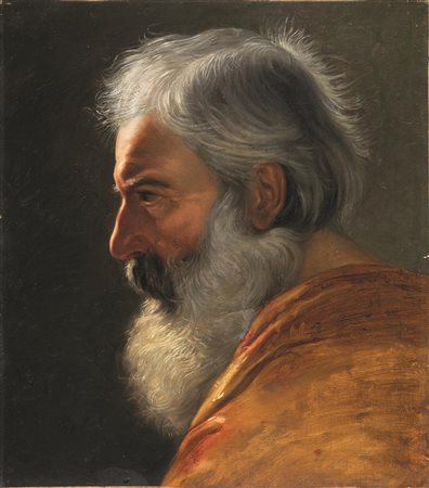 Giuseppe Bezzuoli(Firenze 1784 - 1855)RITRATTO MASCHILEolio su carta...