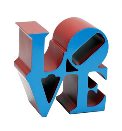 ROBERT INDIANA, Love Blue