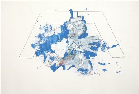 GIORGIO BELLANDI, Composizione, 1969