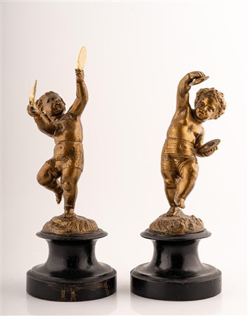 Coppia di statuette