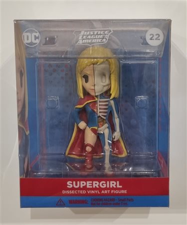 XXRAY . (.) 2021 Supergirl 2019 Scultura Vinile/vinyl sculpture 10,00x5,00x4,00