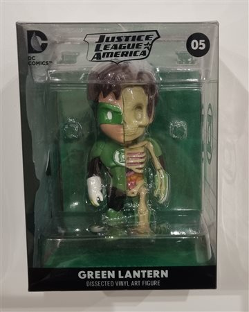 XXRAY . (.) 2021 Green Lantern 2019 Scultura Vinile/vinyl sculpture...