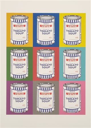 AFTER BANKSY UK (UK) 2021 Tesco Soups Stampa Digitale / Digital Print...