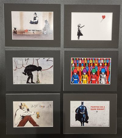 AFTER BANKSY UK (UK) 2021 Senza Titolo Postcards 15,50x20,50