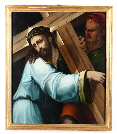 Cristo portacroce Scuola del XVI secolo