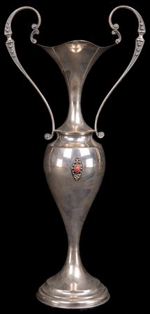  
Vaso unifleur in argento 800/1000 
 altezza cm 34 